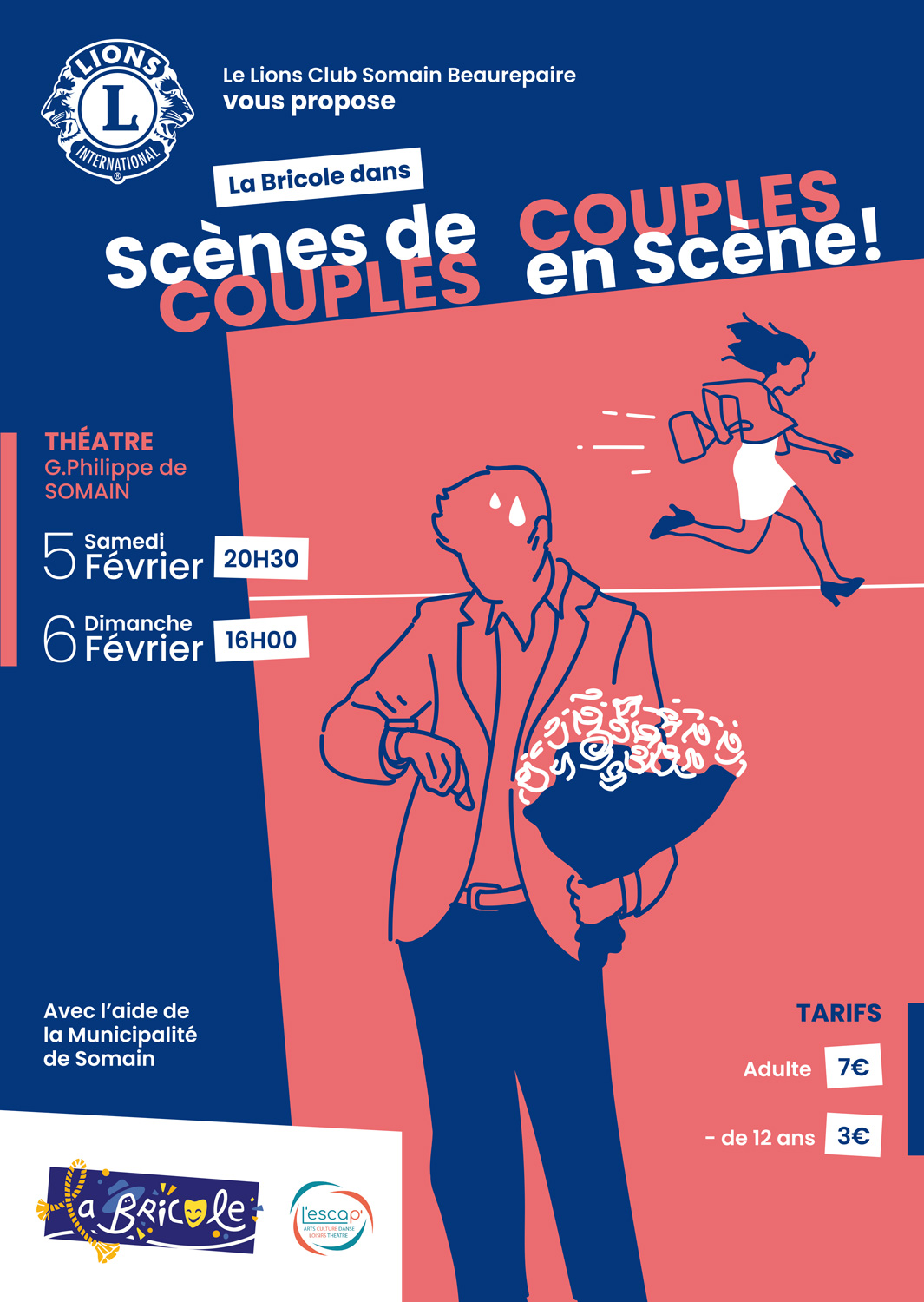 Théâtre Scènes de couples