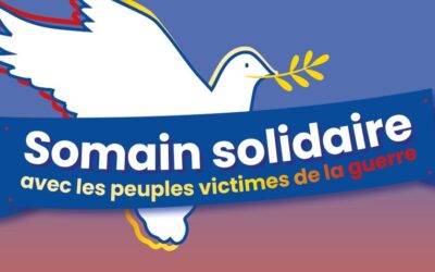 Somain solidaire avec les peuples victimes de la guerre