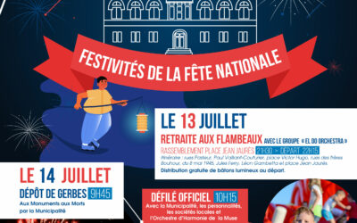 Programme de la Fête nationale – 13 et 14 juillet